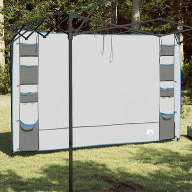 Vidaxl hangende tentorganiser grijs en blauw 320 x 182 cm oxford