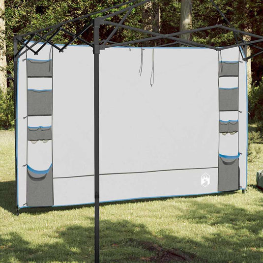 Vidaxl hangende tentorganiser grijs en blauw 320 x 182 cm oxford