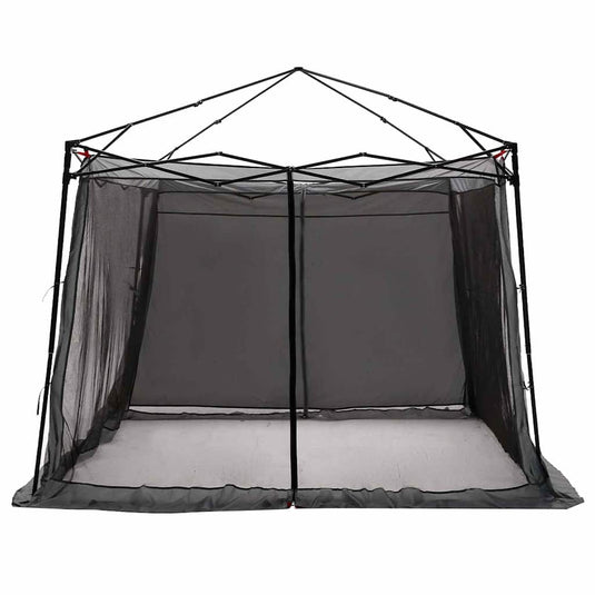 Vidaxl binnentent met dak grijs en oranje 303 x 303 x 196 cm taft