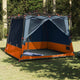 Vidaxl binnentent met dak grijs en oranje 291 x 291 x 240 cm taft