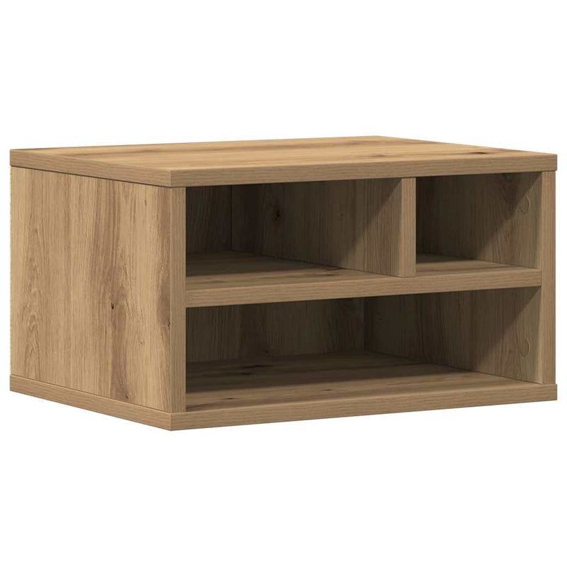 Afbeelding laden in galerijviewer, Vidaxl printerstand artisan eiken 40 x 32 x 22,5 cm bewerkt hout
