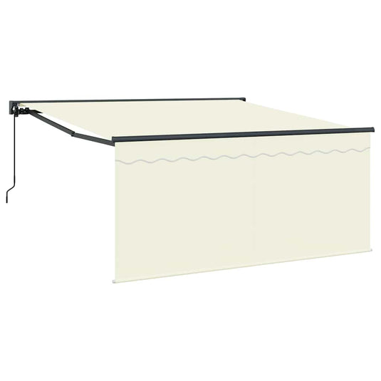 Vidaxl inklapbaar zonnescherm crème 300 x 250 cm