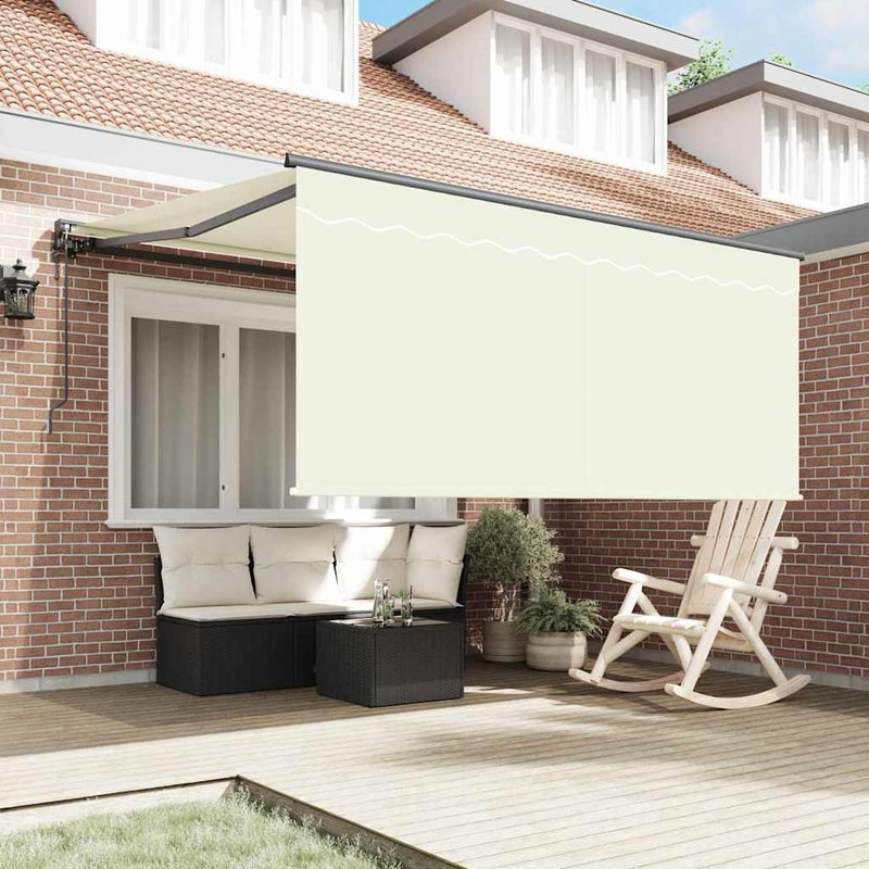 Afbeelding laden in galerijviewer, Vidaxl inklapbaar zonnescherm crème 300 x 250 cm
