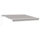 Vidaxl markies lichtgrijs 300 x 250 x 165 cm polyester