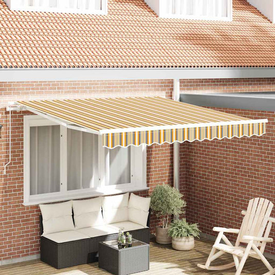 Vidaxl inklapbaar zonnescherm multikleur 350 x 250 cm