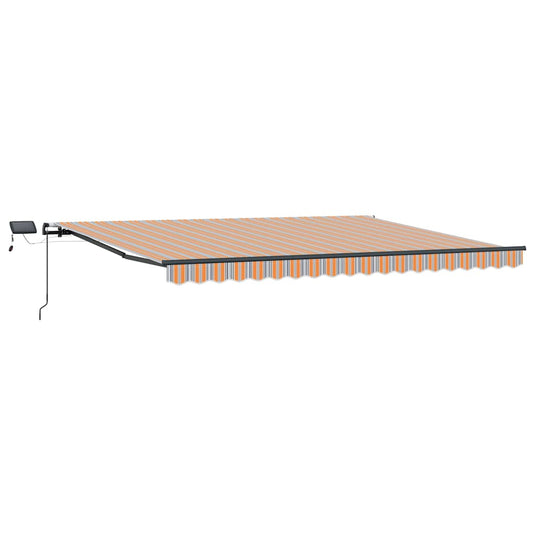 Vidaxl inklapbaar zonnescherm multikleur 400 ×300 cm stof