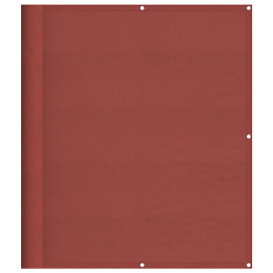 Vidaxl balkonscherm terracotta 120x700 cm 100% polyester oxford