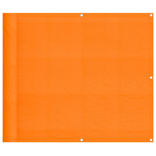 Vidaxl balkonscherm oranje 90x800 cm 100% polyester oxford