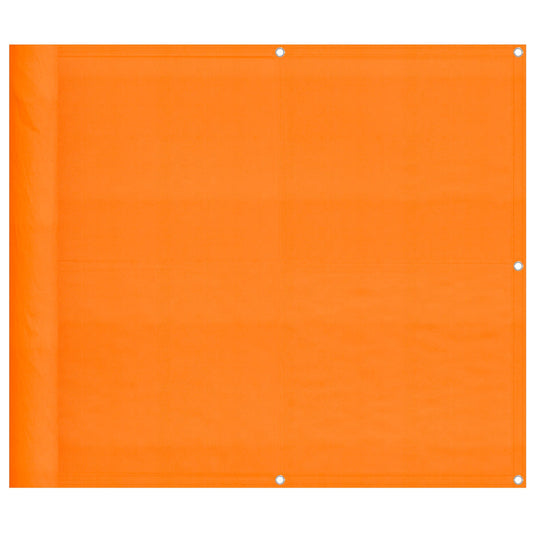 Vidaxl balkonscherm oranje 90x1000 cm 100% polyester oxford