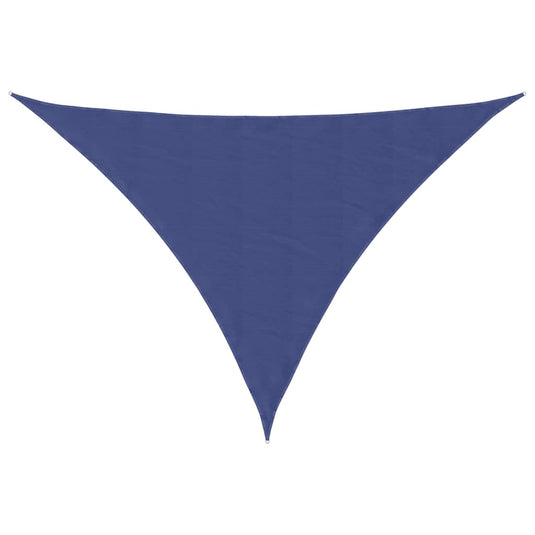 Vidaxl zonnezeil blauw 7x5x5 m 100% polyester oxford