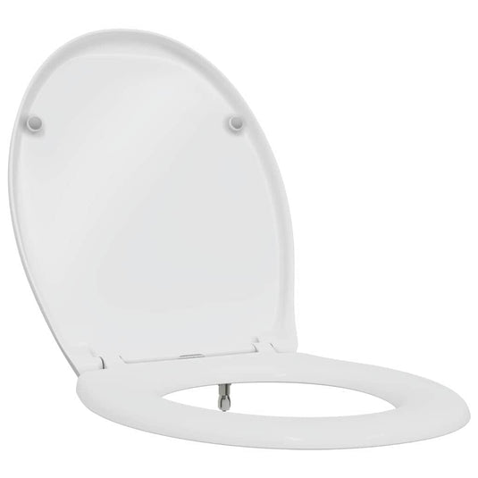 Vidaxl toiletzitting wit 47 x 37 x 4 cm duroplast