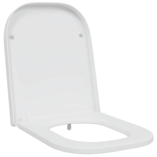 Vidaxl toiletzitting wit 47,5 x 35 x 3,6 cm duroplast