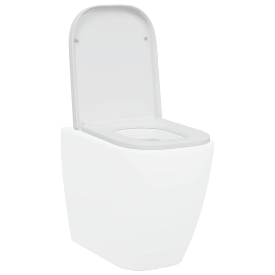 Vidaxl toiletzitting wit 47,5 x 35 x 3,6 cm duroplast