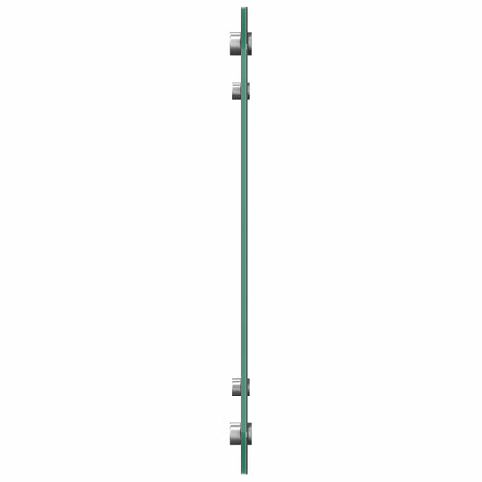 Vidaxl keuken spatscherm donkergrijs 80 x 40 cm gehard glas