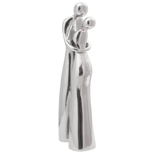Vidaxl sculptuur zilver 10 x 16 x 49 cm aluminium