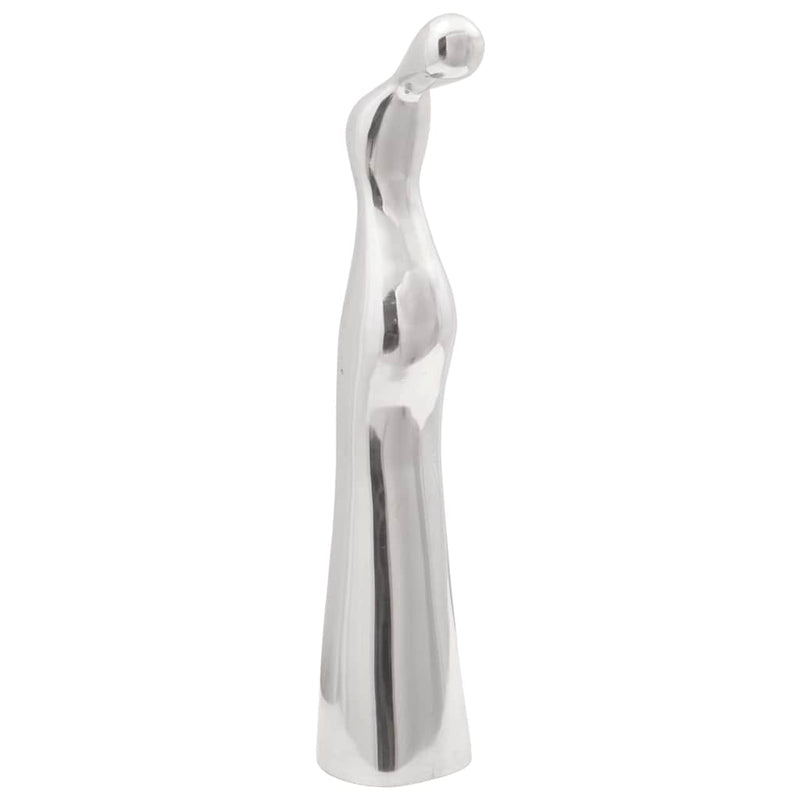 Afbeelding laden in galerijviewer, Vidaxl sculptuur zilver 10 x 16 x 49 cm aluminium
