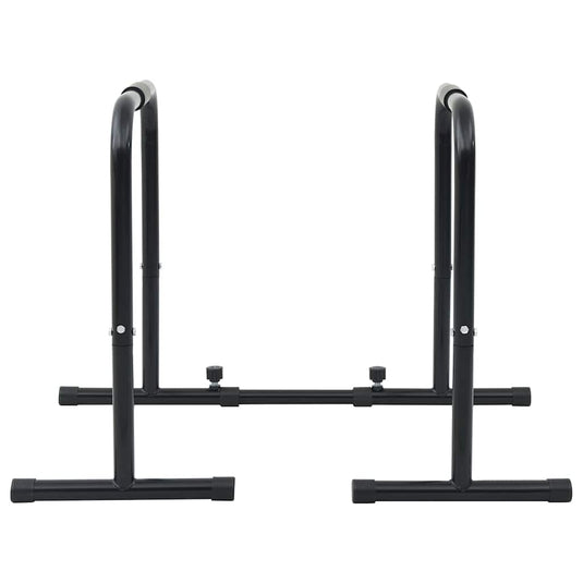 Vidaxl dip bar zwart 116 x 66 x 74,5 cm gepoedercoat staal
