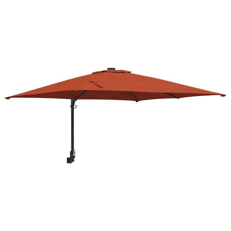 Afbeelding laden in galerijviewer, Vidaxl tuinparasol 248,5 x 247,5 x 160 cm polyester en staal
