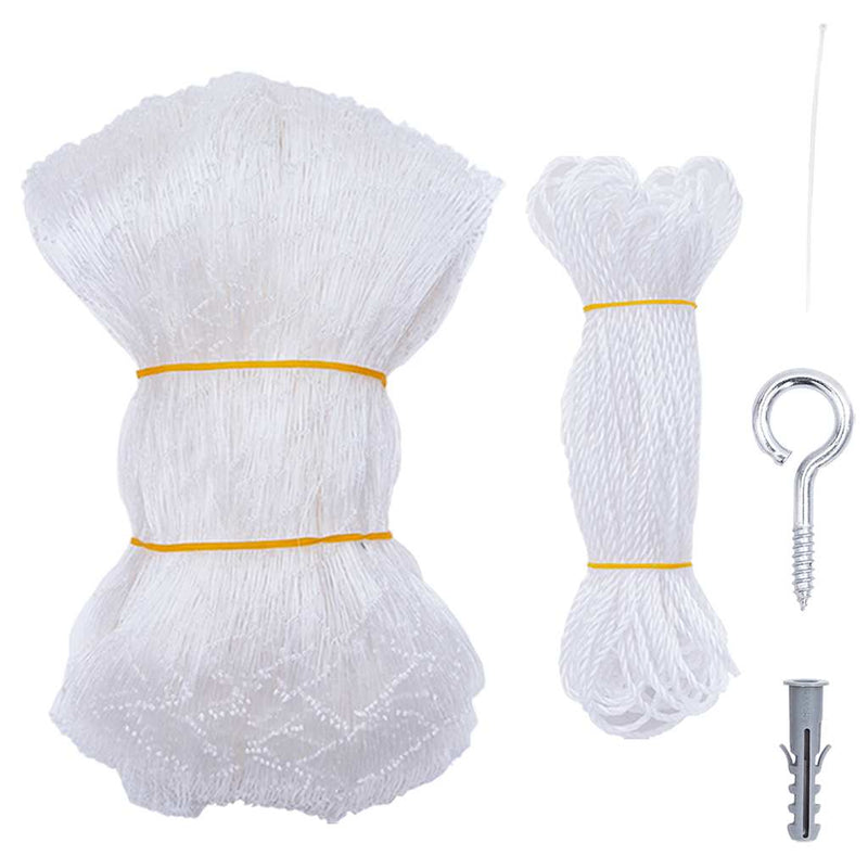 Afbeelding laden in galerijviewer, Vidaxl kattennet transparant 12x3 m nylon
