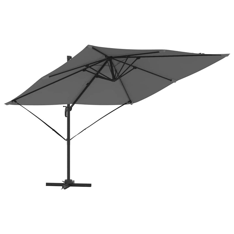 Afbeelding laden in galerijviewer, Vidaxl roma parasol antraciet 286 x 284 x 265 cm
