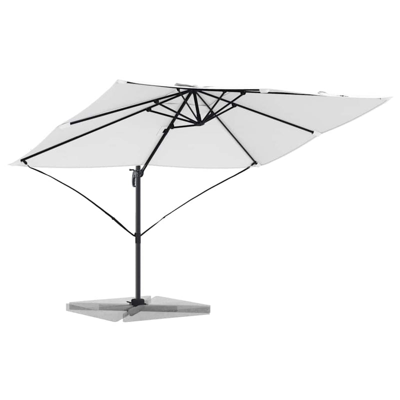 Afbeelding laden in galerijviewer, Vidaxl parasol 351 x 250 x 260 cm polyester en aluminium zand
