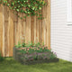 Vidaxl tuin bloempot olijf groen 90 x 90 x 35 cm koudgewalst staal