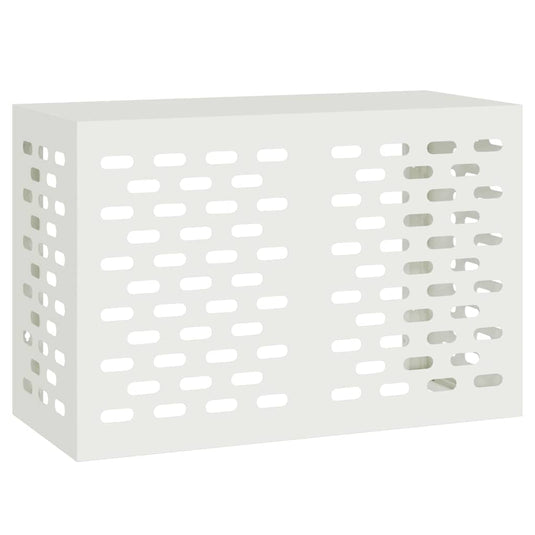 Vidaxl airconditioner hoes wit 90 x 40 x 60 cm staal