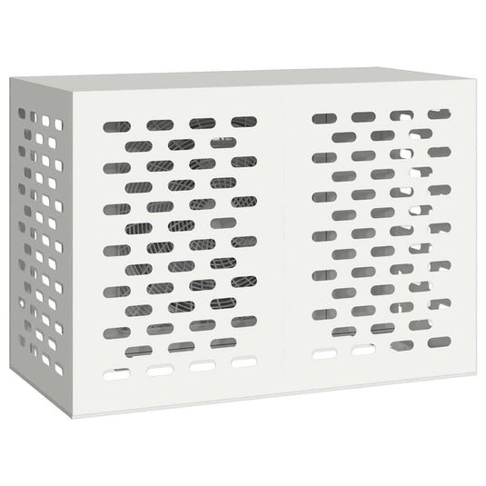 Vidaxl airconditioner hoes wit 100 x 50 x 70 cm staal