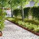 Vidaxl tuinrand 10 pcs bruin 100 x 0.05 x 20 cm cortenstaal