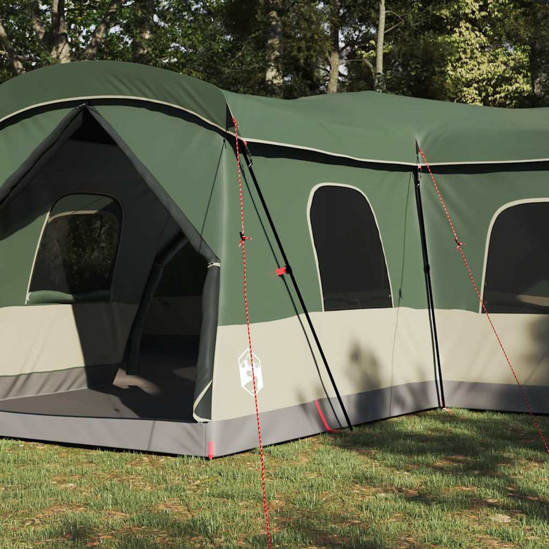 Afbeelding laden in galerijviewer, Vidaxl tent groen 680 x 510 x 210 cm 185t polyester met pu coating
