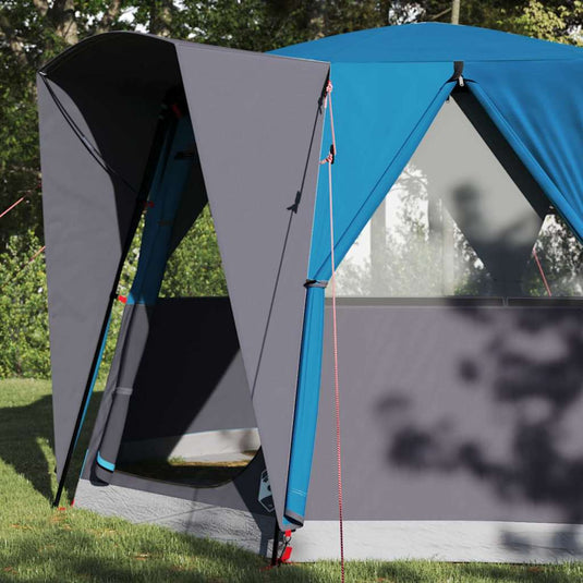 Vidaxl huisje tent met dak blauw en grijs 320 x 320 x 203 cm