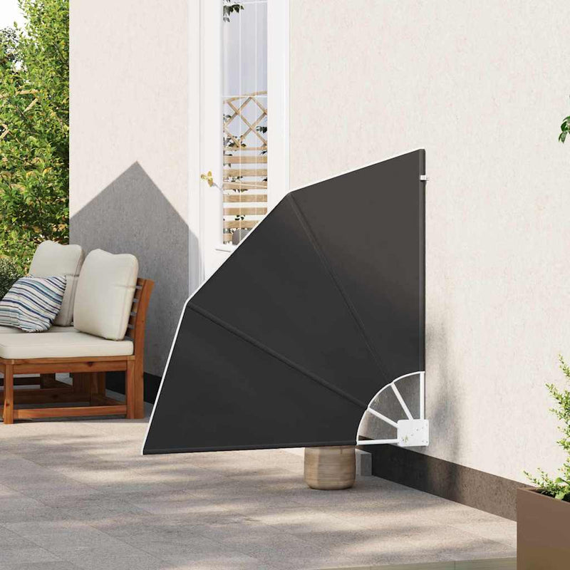 Afbeelding laden in galerijviewer, Vidaxl balkon privacy scherm antraciet 115 x 115 cm polyester
