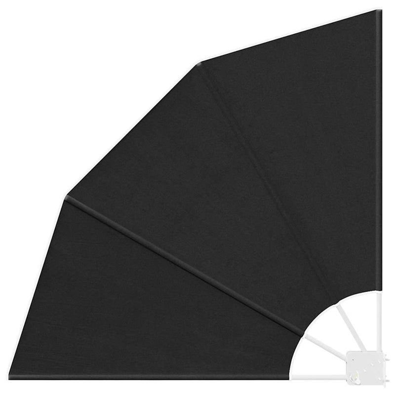 Afbeelding laden in galerijviewer, Vidaxl balkon privacy scherm antraciet 115 x 115 cm polyester
