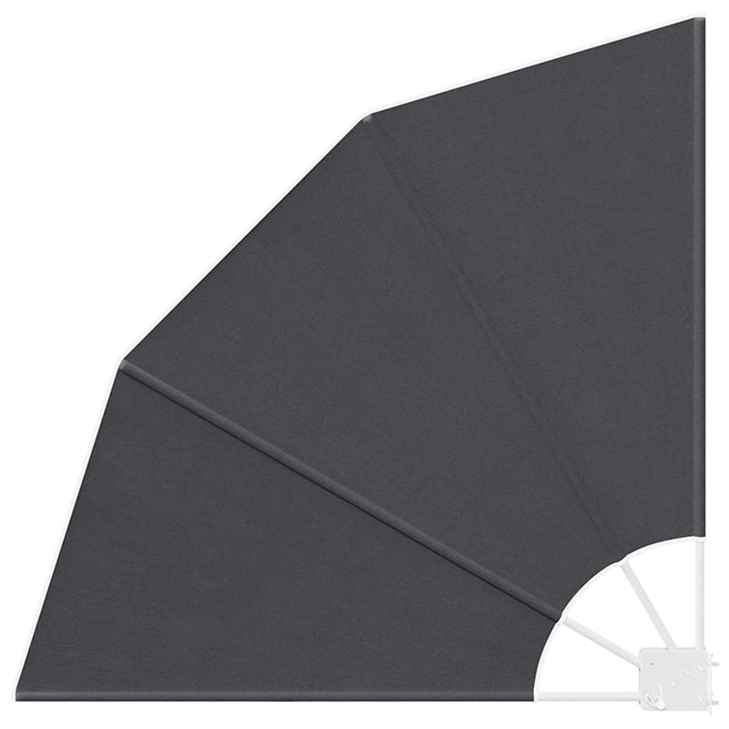 Afbeelding laden in galerijviewer, Vidaxl balkon privacy scherm zwart 115 x 115 cm polyester
