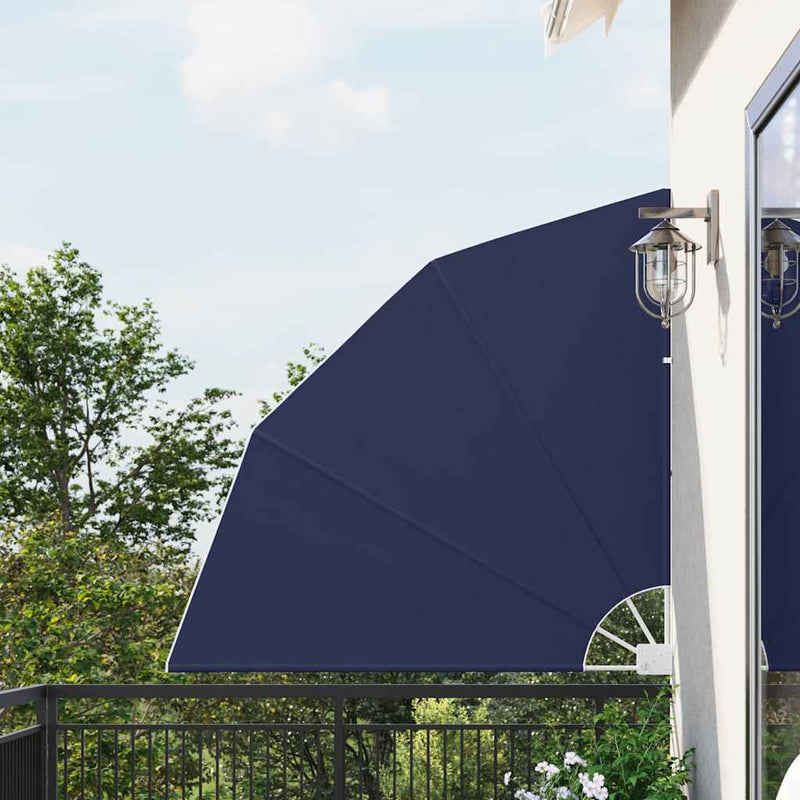 Afbeelding laden in galerijviewer, Vidaxl balkon privacy scherm marineblauw 140 x 140 cm polyester
