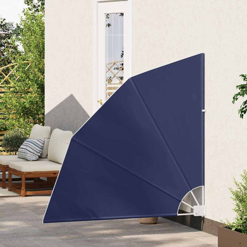Afbeelding laden in galerijviewer, Vidaxl balkon privacy scherm marineblauw 140 x 140 cm polyester
