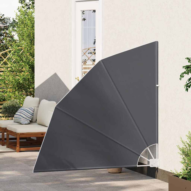 Afbeelding laden in galerijviewer, Vidaxl balkon privacy scherm zwart 140 x 140 cm polyester
