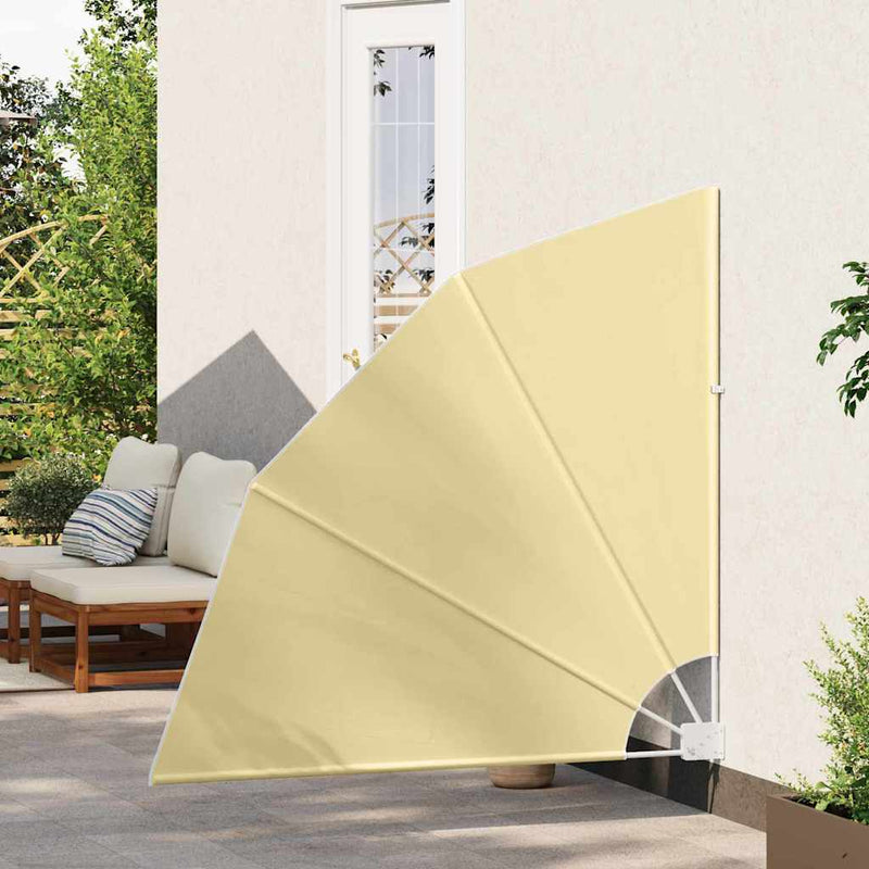 Afbeelding laden in galerijviewer, Vidaxl balkon privacy scherm zand 140 x 140 cm polyester
