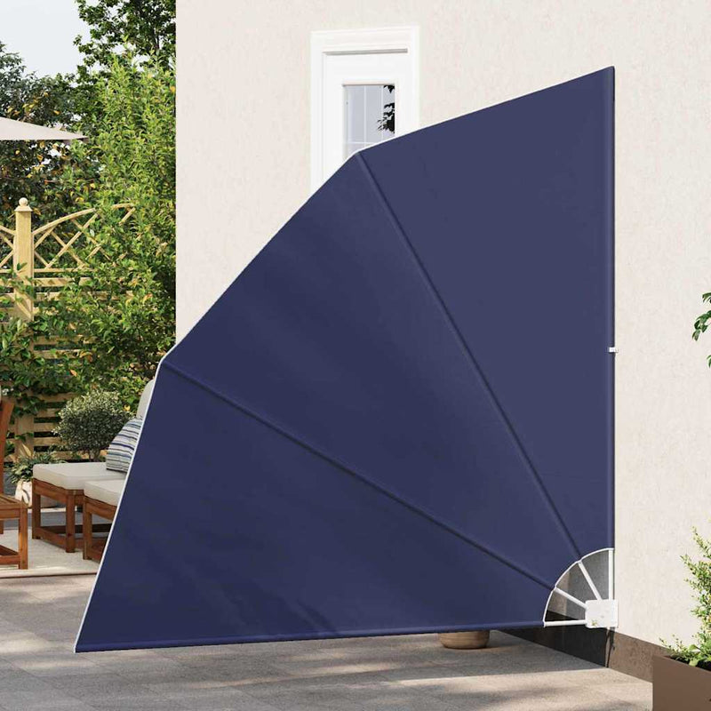 Afbeelding laden in galerijviewer, Vidaxl balkon privacy scherm marineblauw 210 x 210 cm polyester

