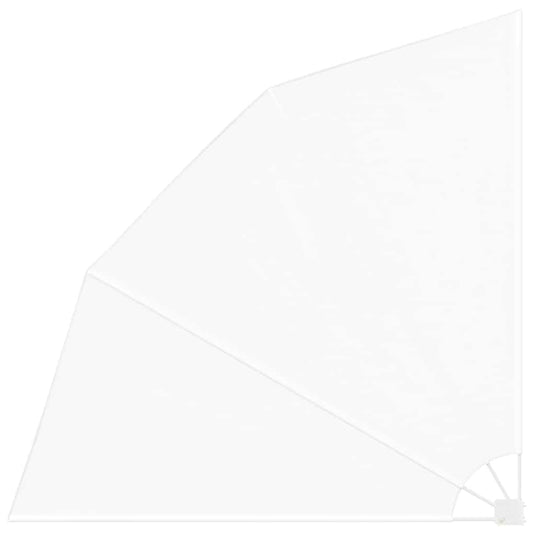 Vidaxl balkon privacy scherm wit 210 x 210 cm polyester