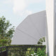 Vidaxl balkon privacy scherm grijs 115 x 115 cm polyester
