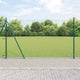 Vidaxl afrasteringspaal 13 pcs groen staal