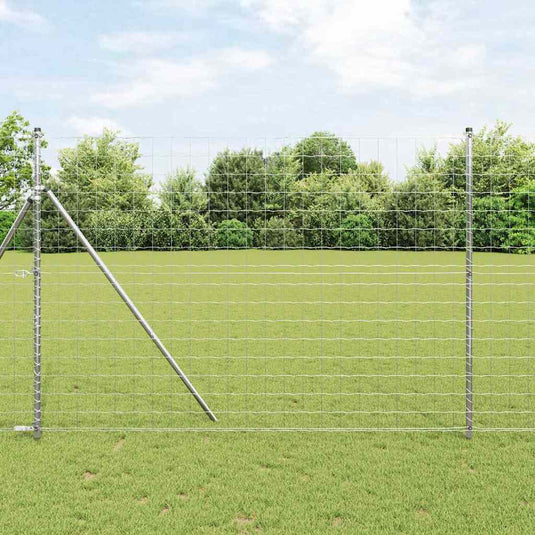 Vidaxl euro hek 1,6 x 10 m pvc-gecoat ijzer