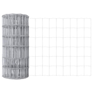 Vidaxl euro hek 0,8 x 25 m pvc-gecoat ijzer