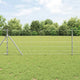 Vidaxl weidehekwerk zilver 25 x 0,8 m gegalvaniseerd staal