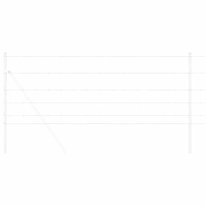 Afbeelding laden in galerijviewer, Vidaxl weidehekwerk zilver 100 x 0,8 m gegalvaniseerd staal
