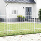 Vidaxl tuinhek wit 1,7 x 1,2 m poedercoating staal