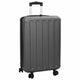 Vidaxl koffer met slot donkergrijs 43 x 27 x 66 cm abs kunststof