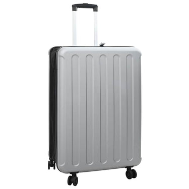 Vidaxl koffer met slot zilver 50 x 30 x 76 cm abs kunststof