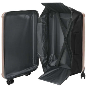 Vidaxl koffer met slot roségoud 50 x 30 x 76 cm abs kunststof